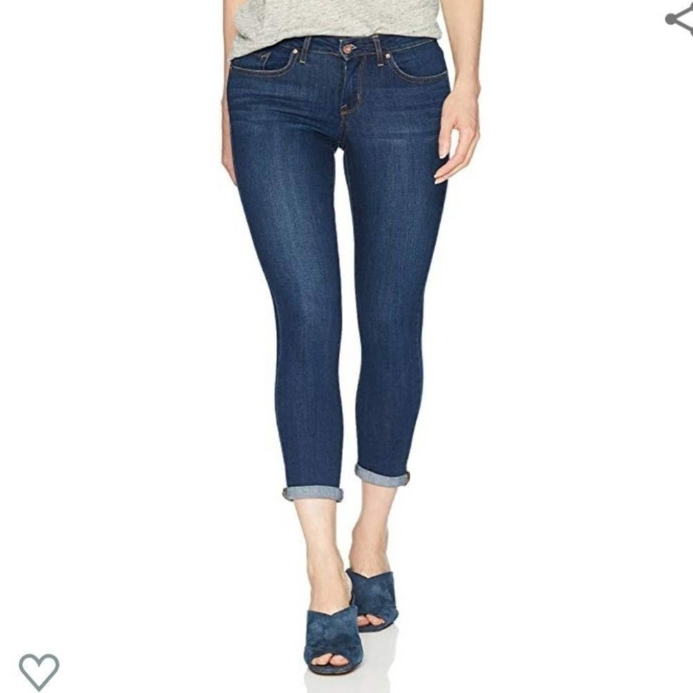 Jessica Simpson Ventura forever cropped rolled jeans plus size 20‎